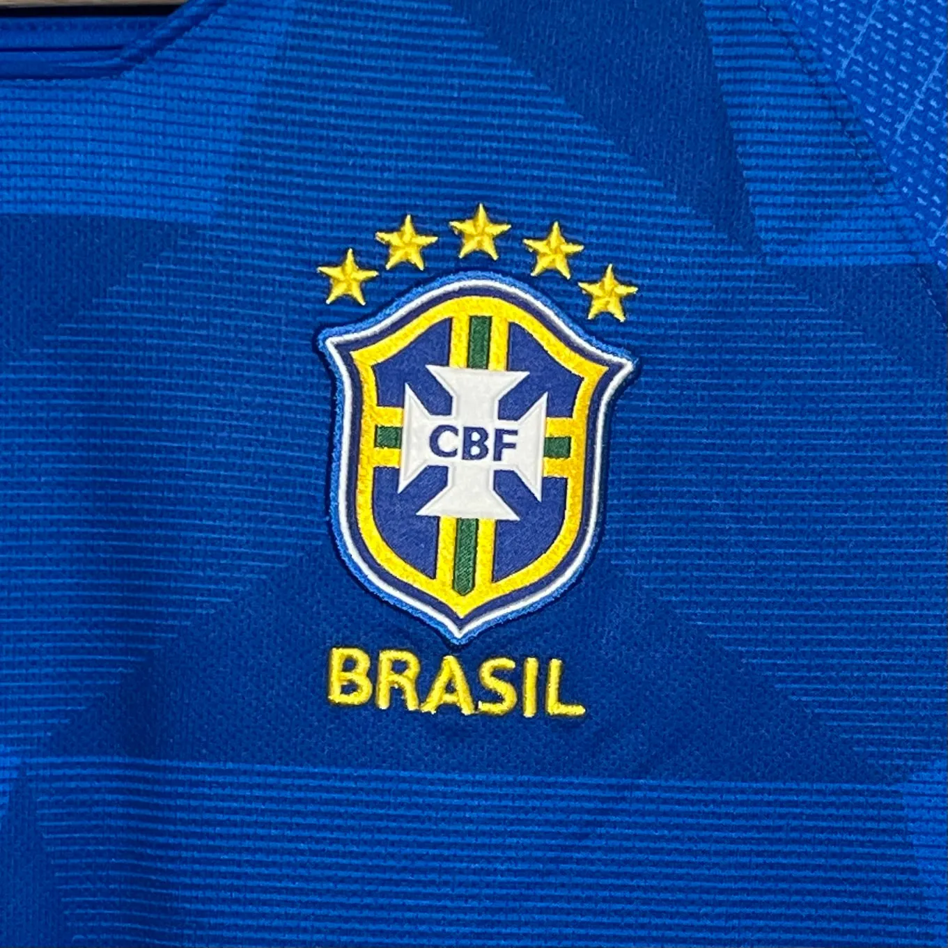 2018/19 Brazil Away Soccer Jersey Youth L