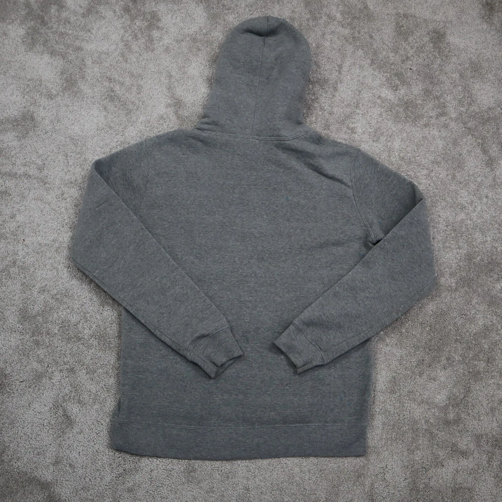 Adidas Hoodie Boy Size Small Heather Gray Pullover Sweatshirt Long Sleeve Logo