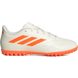 Adidas Men's Copa Pure.4 Turf Cleats - Off White / Solar Orange