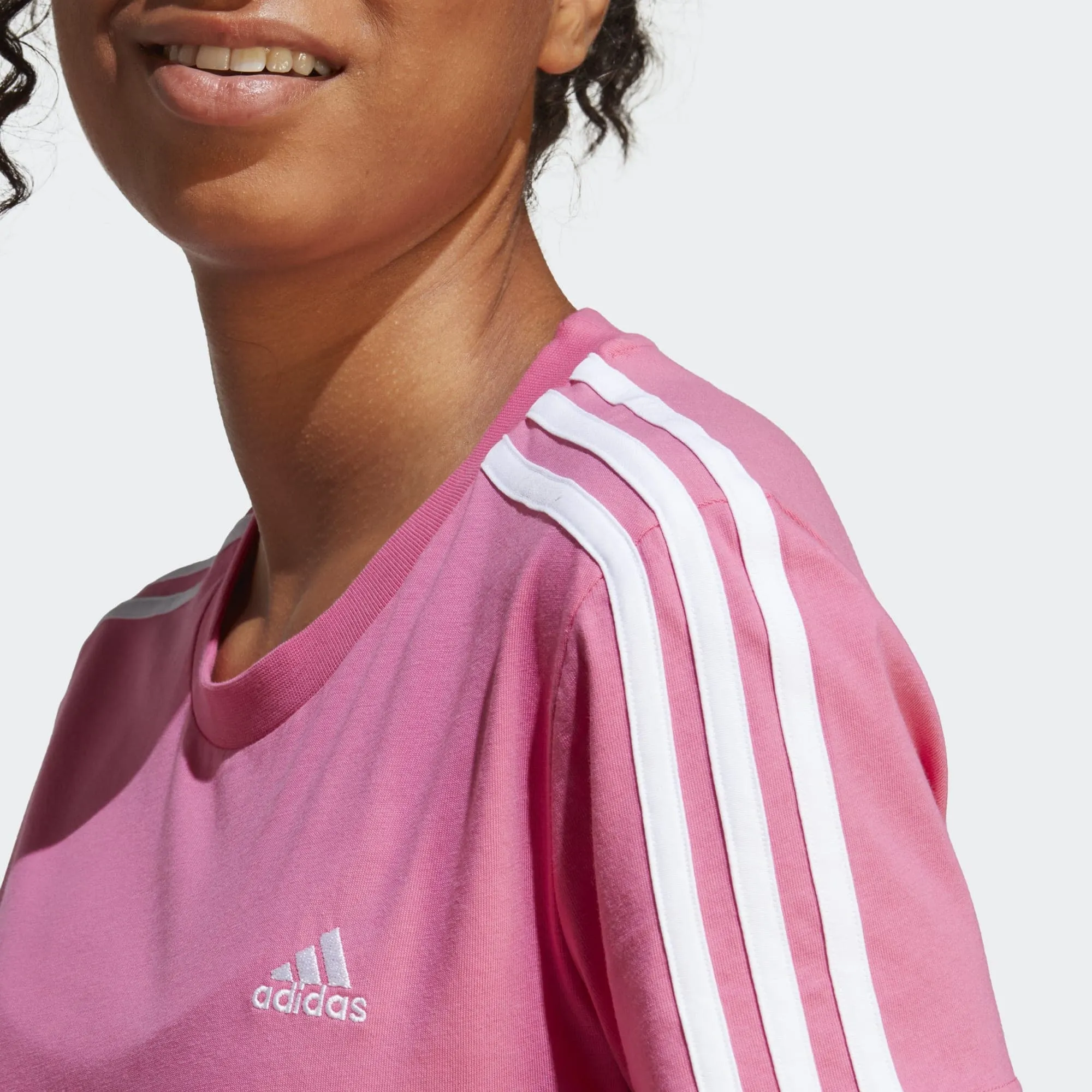 Adidas Women's 3 Stripe Tee