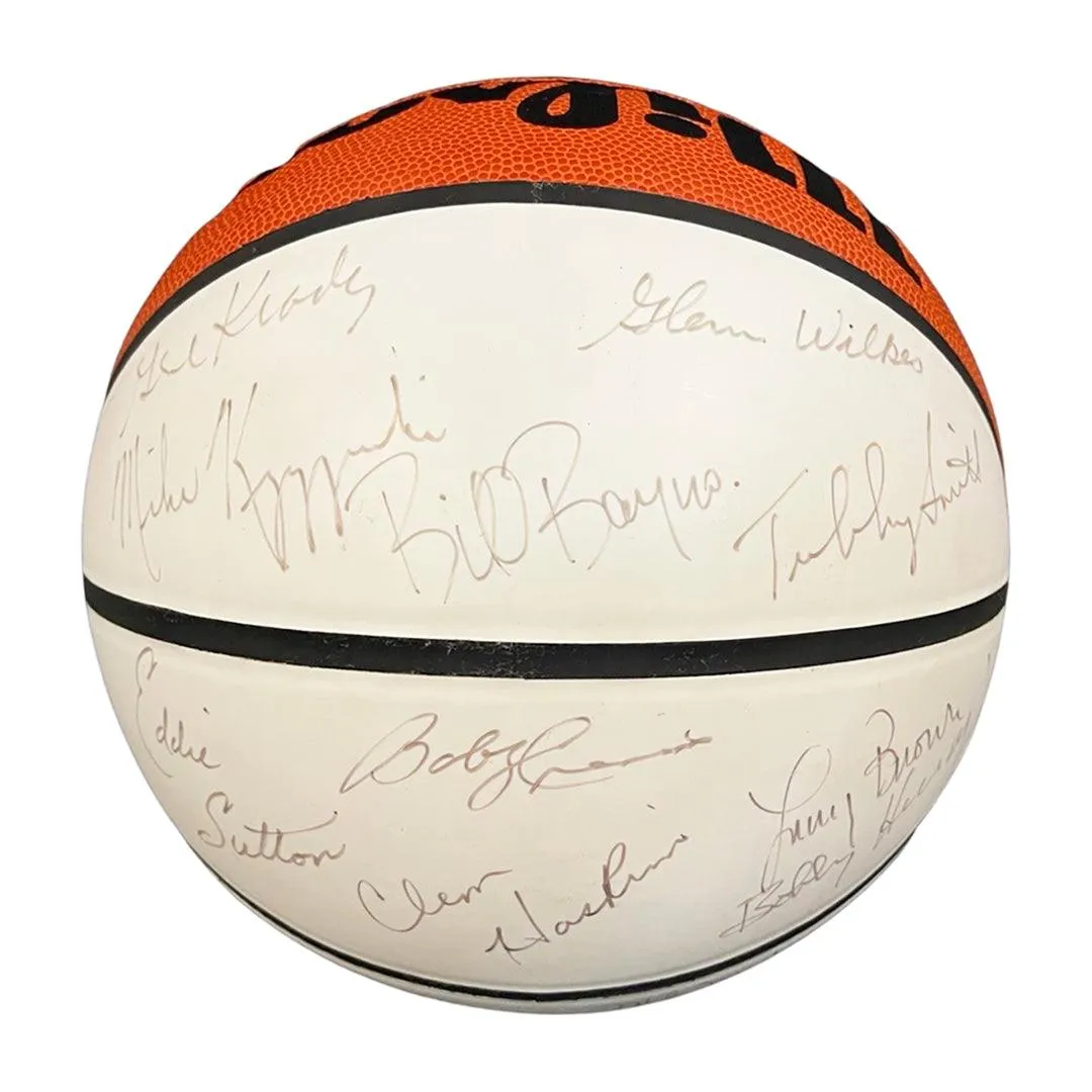 All-Time Great Coaches 23 Signature Wilson Basketball (Beckett)