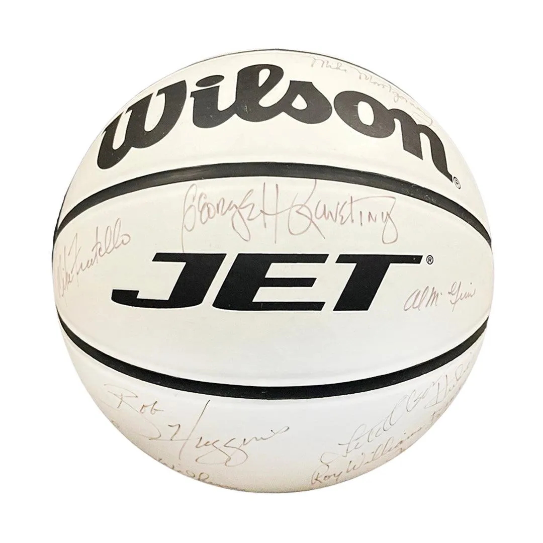 All-Time Great Coaches 23 Signature Wilson Basketball (Beckett)