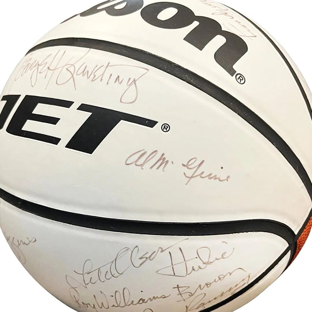 All-Time Great Coaches 23 Signature Wilson Basketball (Beckett)