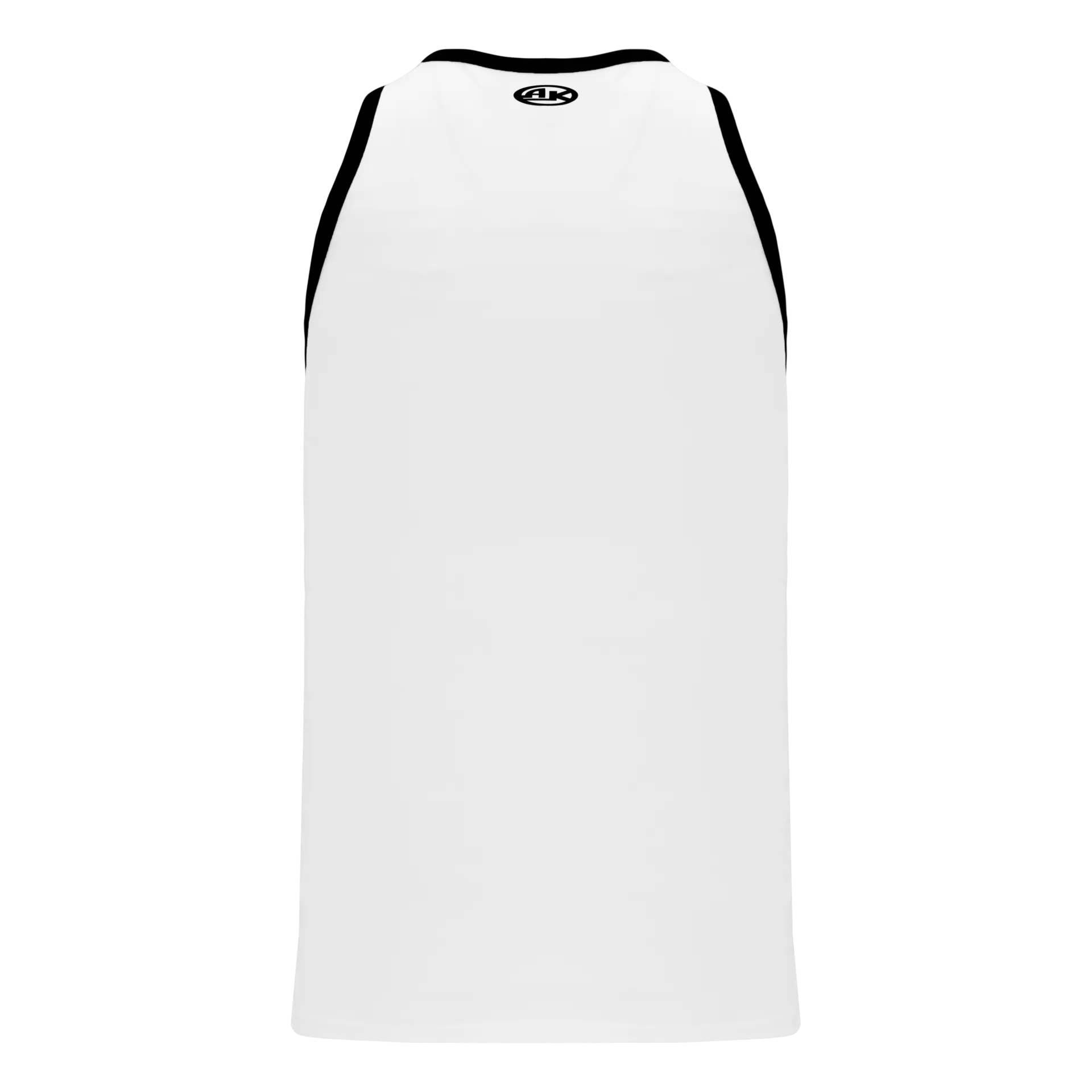 Athletic Knit (AK) B1325L-222 Ladies White/Black League Basketball Jersey