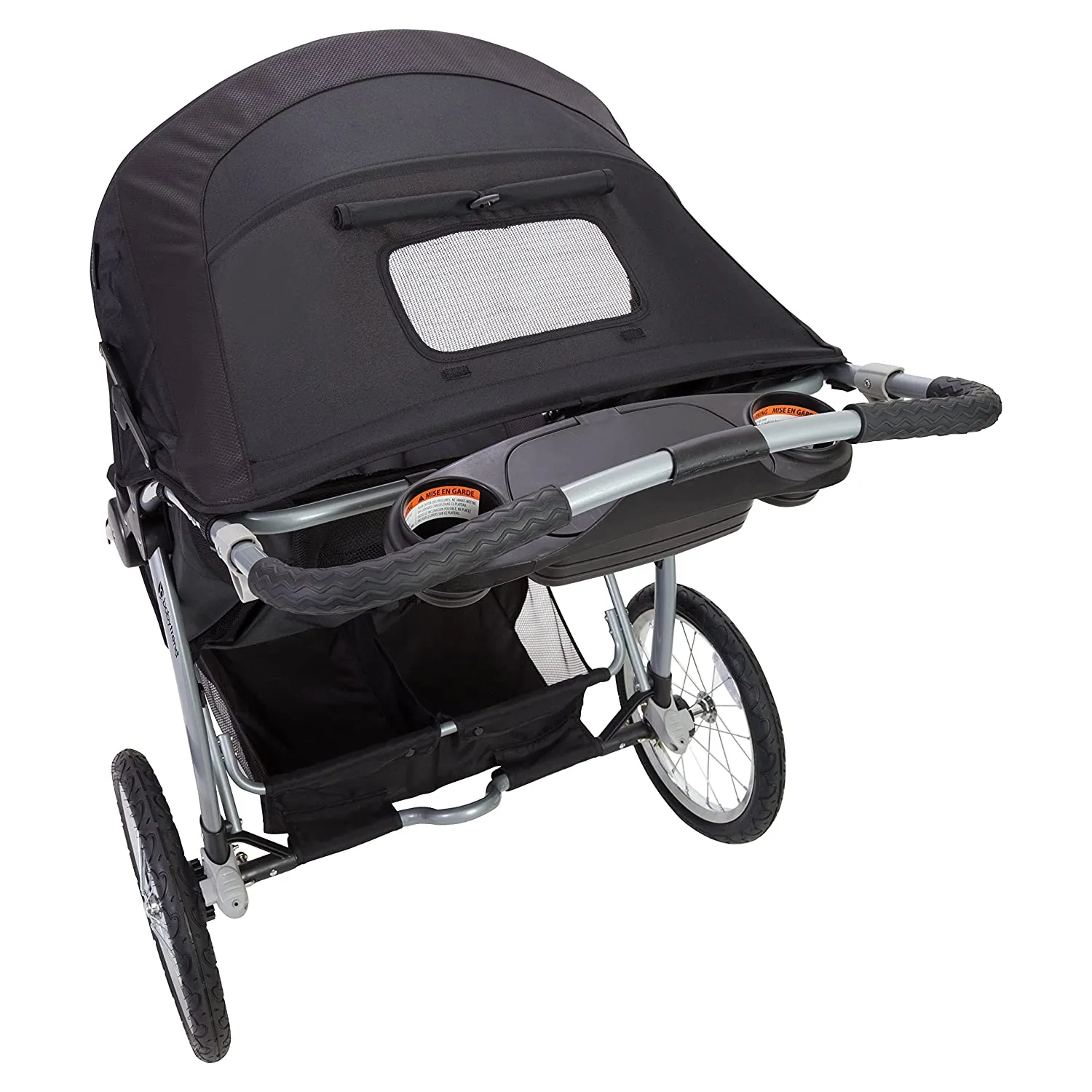 Baby Trend Expedition EX Swivel Travel Jogging Double Baby Stroller, Griffin