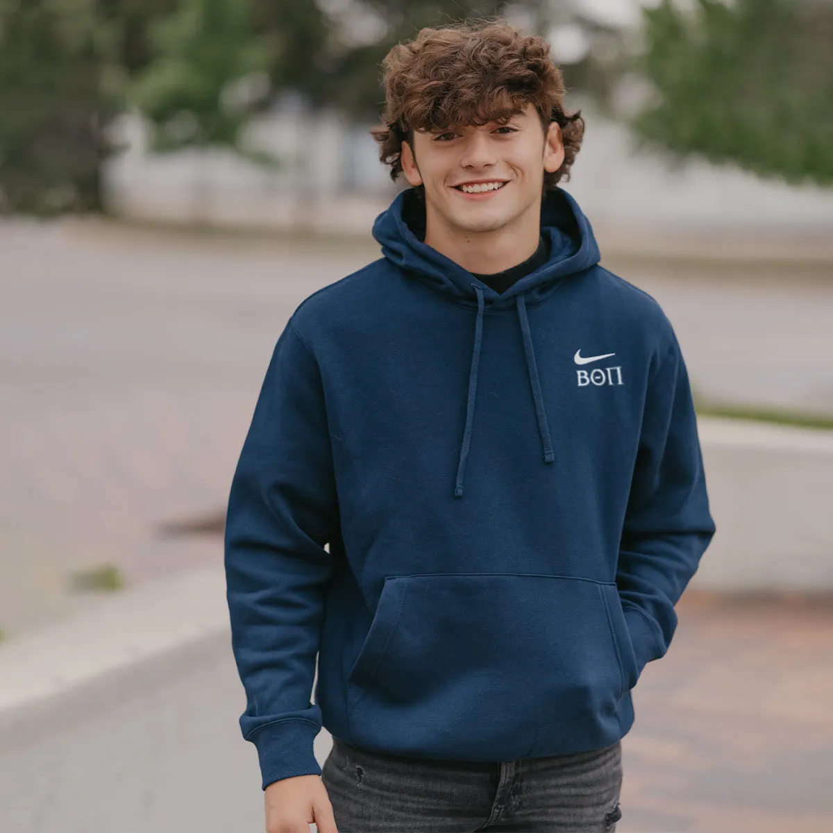 Beta Nike Embroidered Hoodie