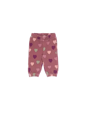 CHRISTY BABY JOGGING-Hearts Print