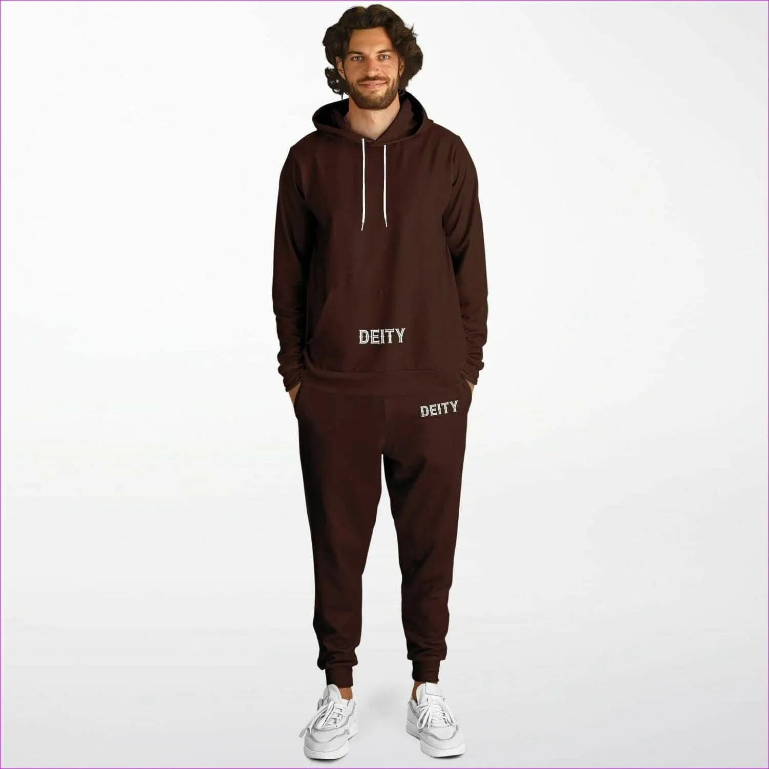 Deity Brown Premium Athletic Jogging Suit