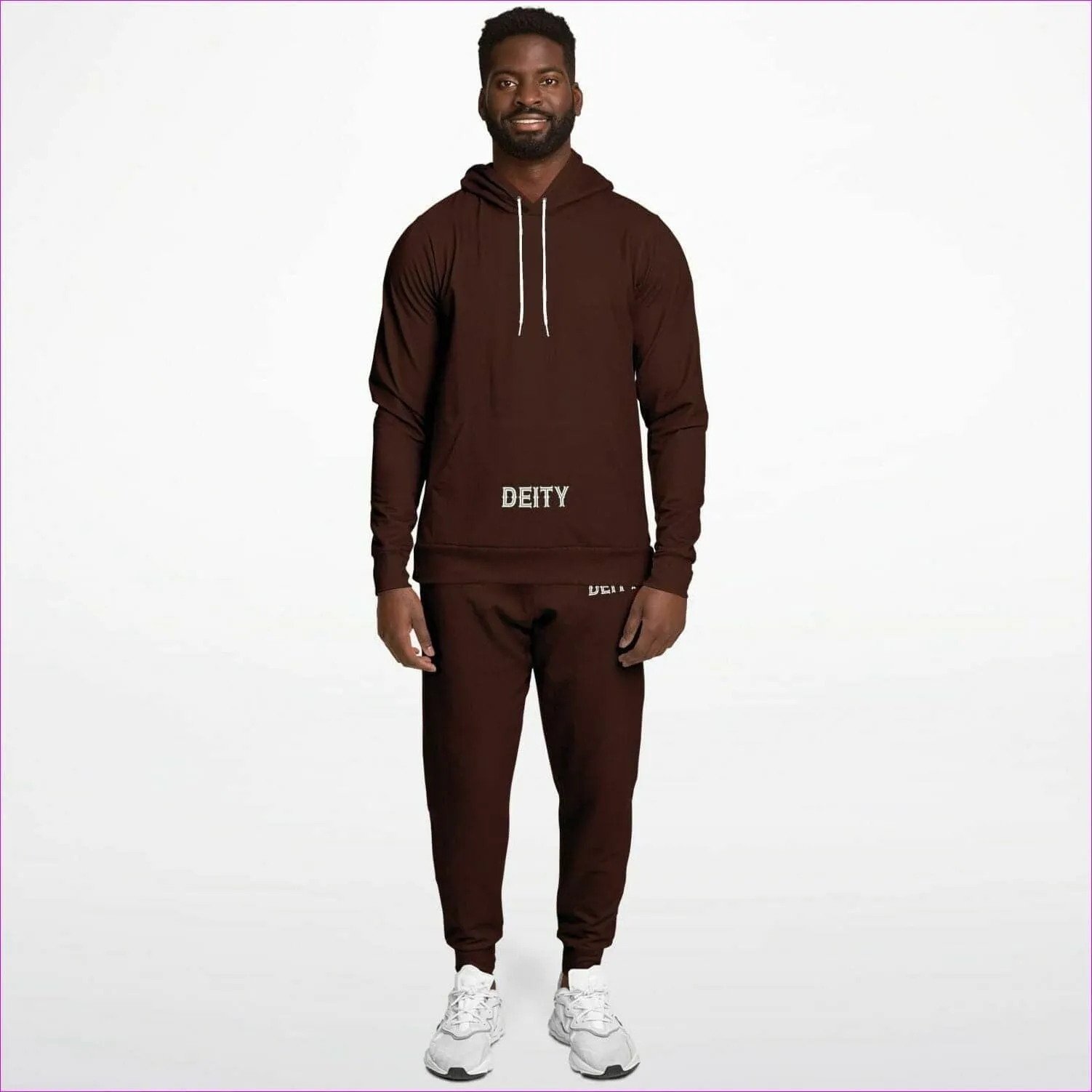 Deity Brown Premium Athletic Jogging Suit