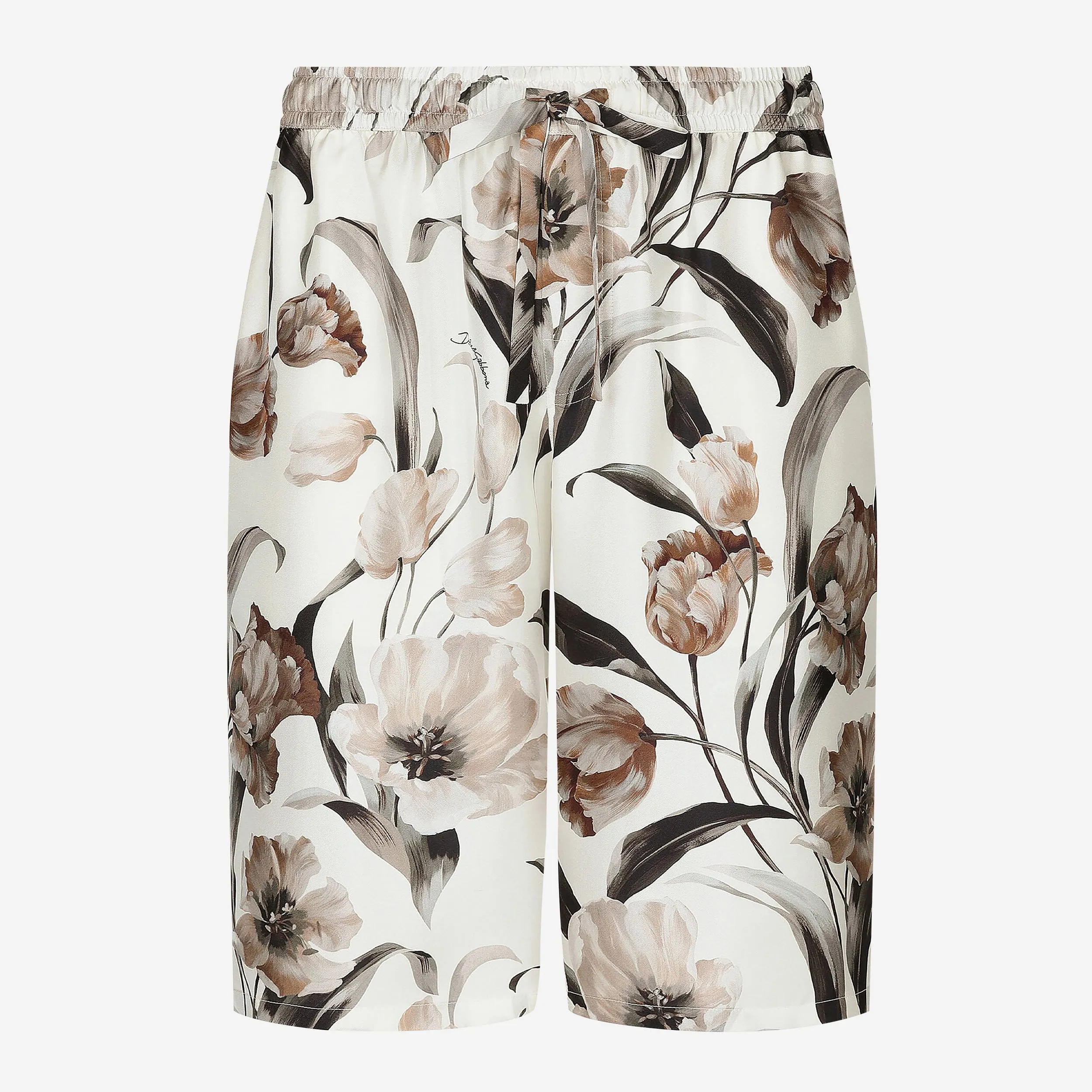 Dolce & Gabbana Hawaiian Floral Tulip Print Shorts