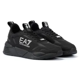 EA7 Ace Runner Exagon Men's Black Trainers