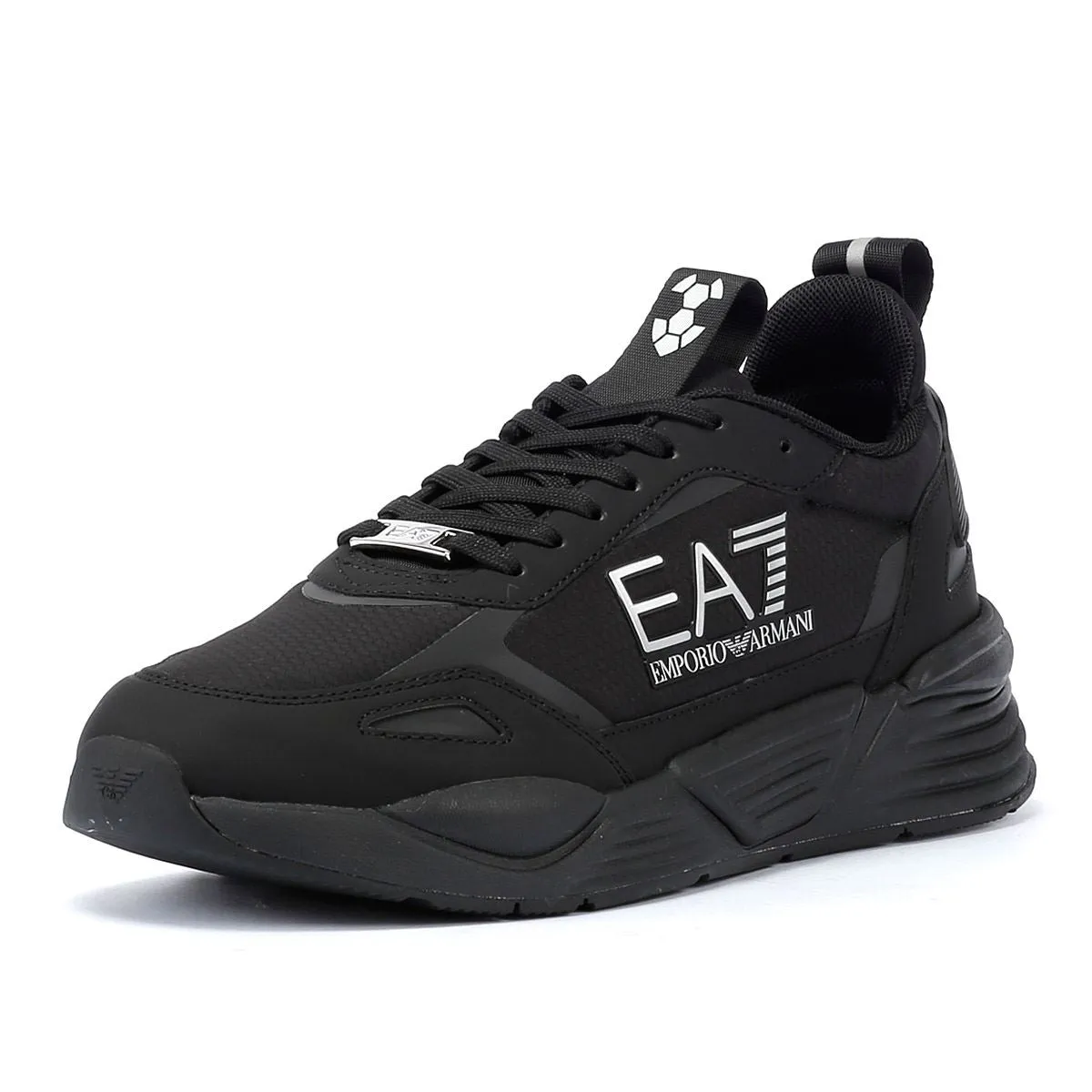 EA7 Ace Runner Exagon Men's Black Trainers