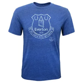 Everton BPL Football Club Blue Cotton Blend Soccer Adidas Youth Shirt