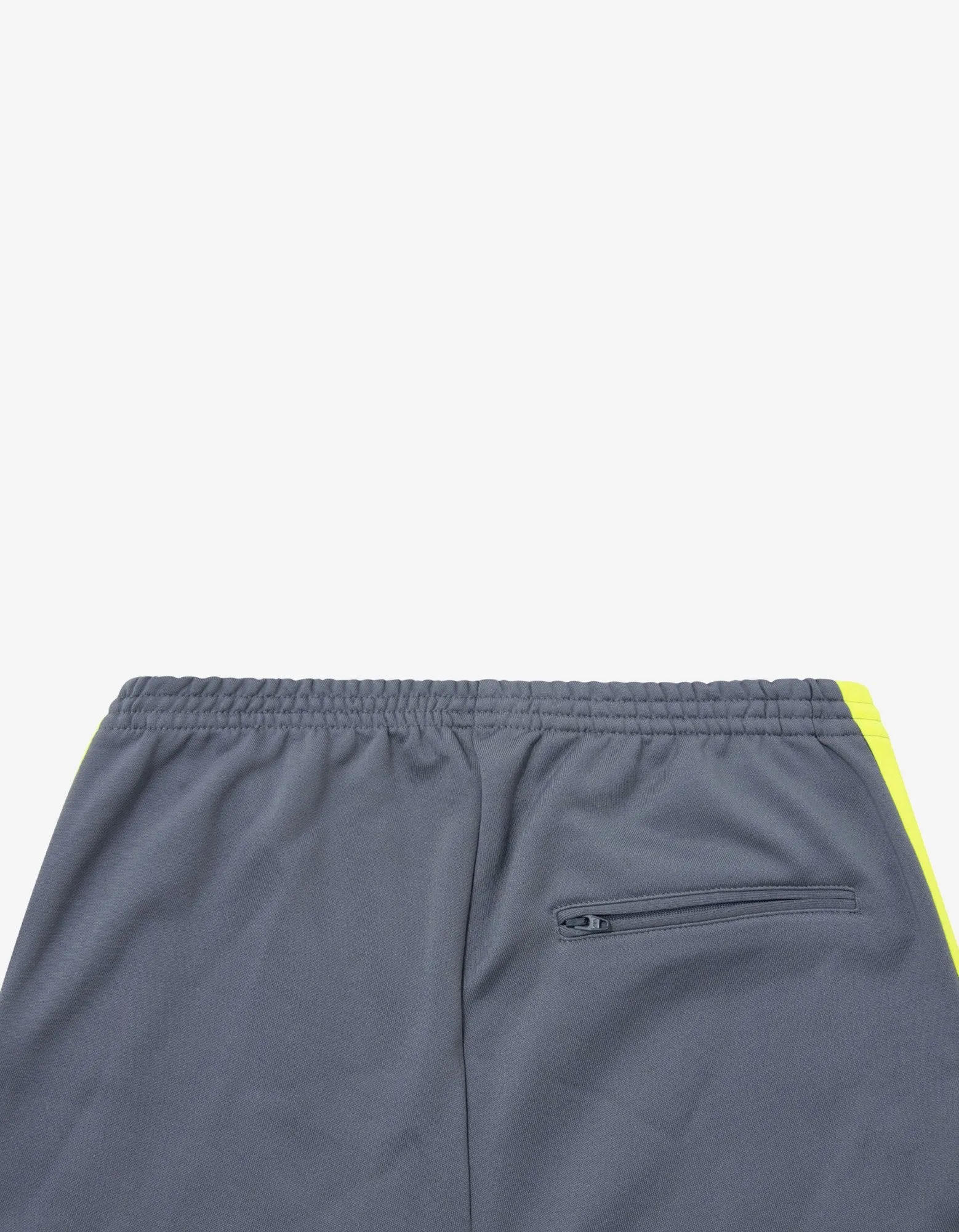 Grey Track Pants with Yellow Stripes