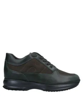 Hogan Man Low-tops & sneakers Dark green 10 UK