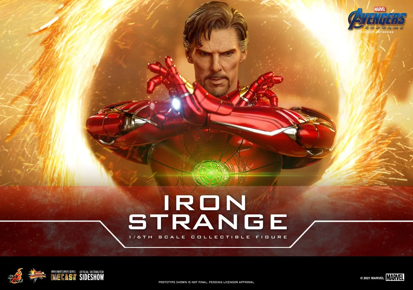 Hot Toys Iron Strange Sixth Scale Figure