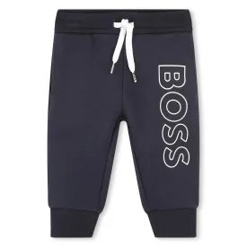 Hugo Boss Baby Boys Navy Sweatpants