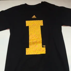 Iowa Hawkeyes Adidas Black Go-To Adult Shirt