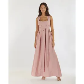 Juliette Linen Maxi Dress | Peony