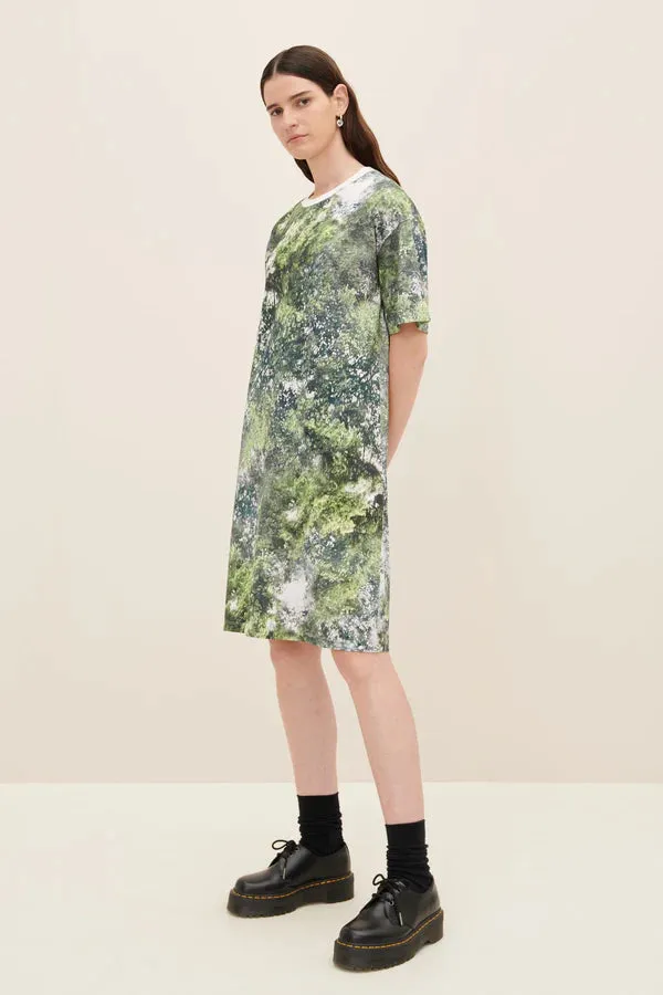 Kowtow Foliage Dress - Greens