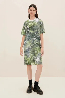 Kowtow Foliage Dress - Greens