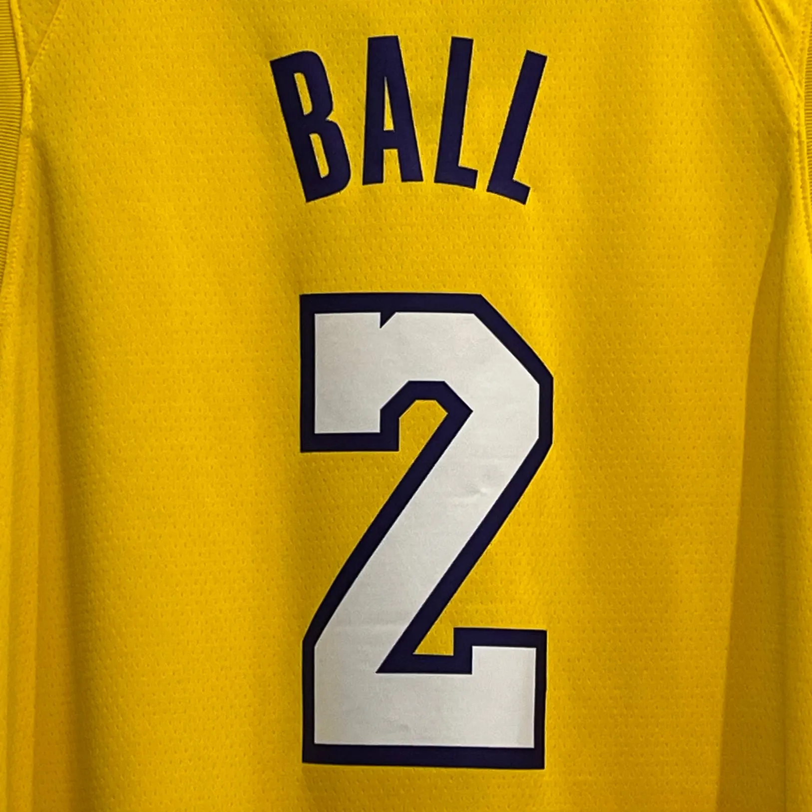 Lonzo Ball Los Angeles Lakers Jersey 3XL