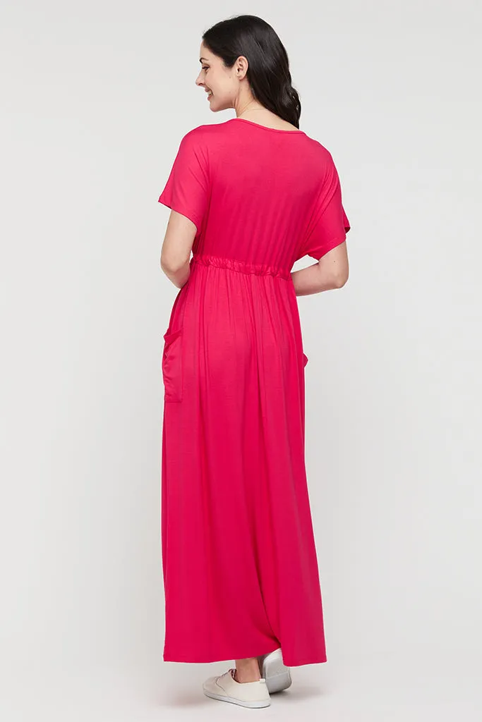 Mila Maxi Dress - Magenta