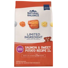 Natural Balance Limited Ingredient Grain Free Salmon & Sweet Potato Small Breed Recipe Dry Dog Food