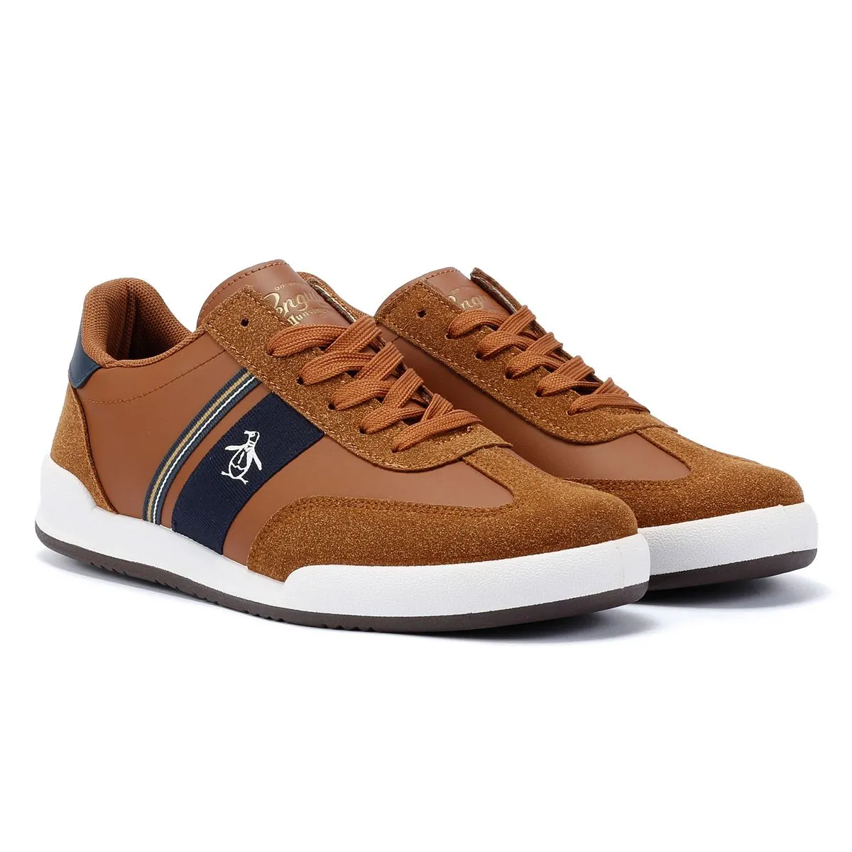 Penguin Gaz Men's Tan Trainers