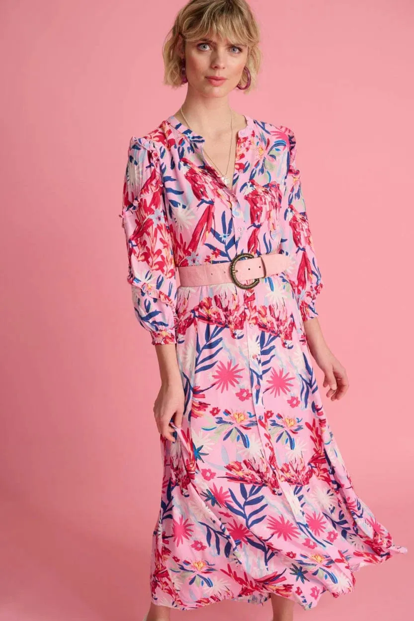 POM DRESS | Botanical Pink