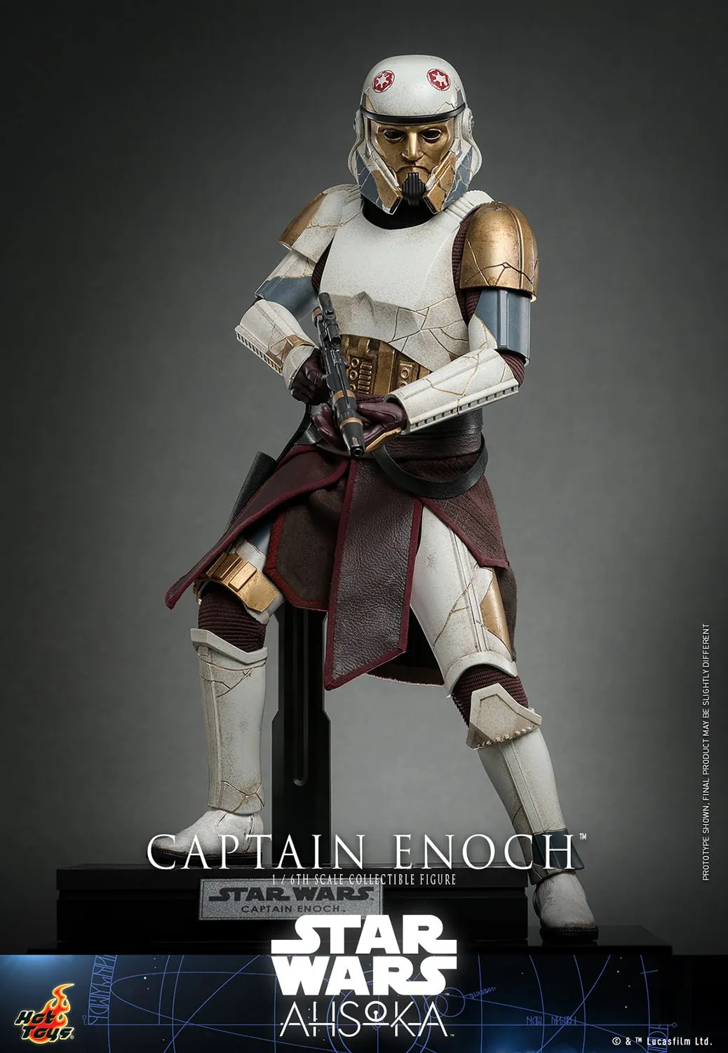 PRE-ORDER: Hot Toys Star Wars Ahsoka: Captain Enoch Sixth Scale Figure