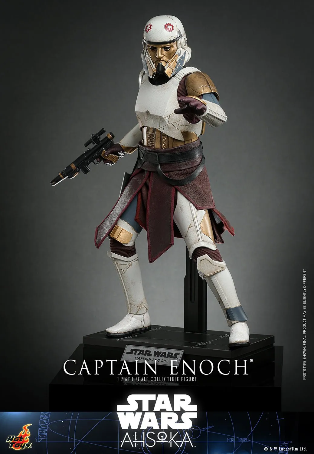 PRE-ORDER: Hot Toys Star Wars Ahsoka: Captain Enoch Sixth Scale Figure