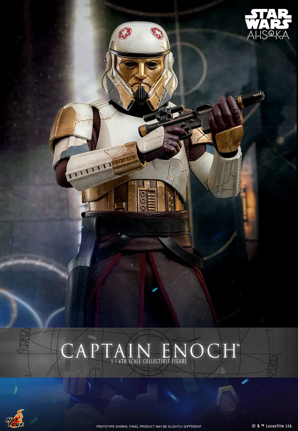 PRE-ORDER: Hot Toys Star Wars Ahsoka: Captain Enoch Sixth Scale Figure