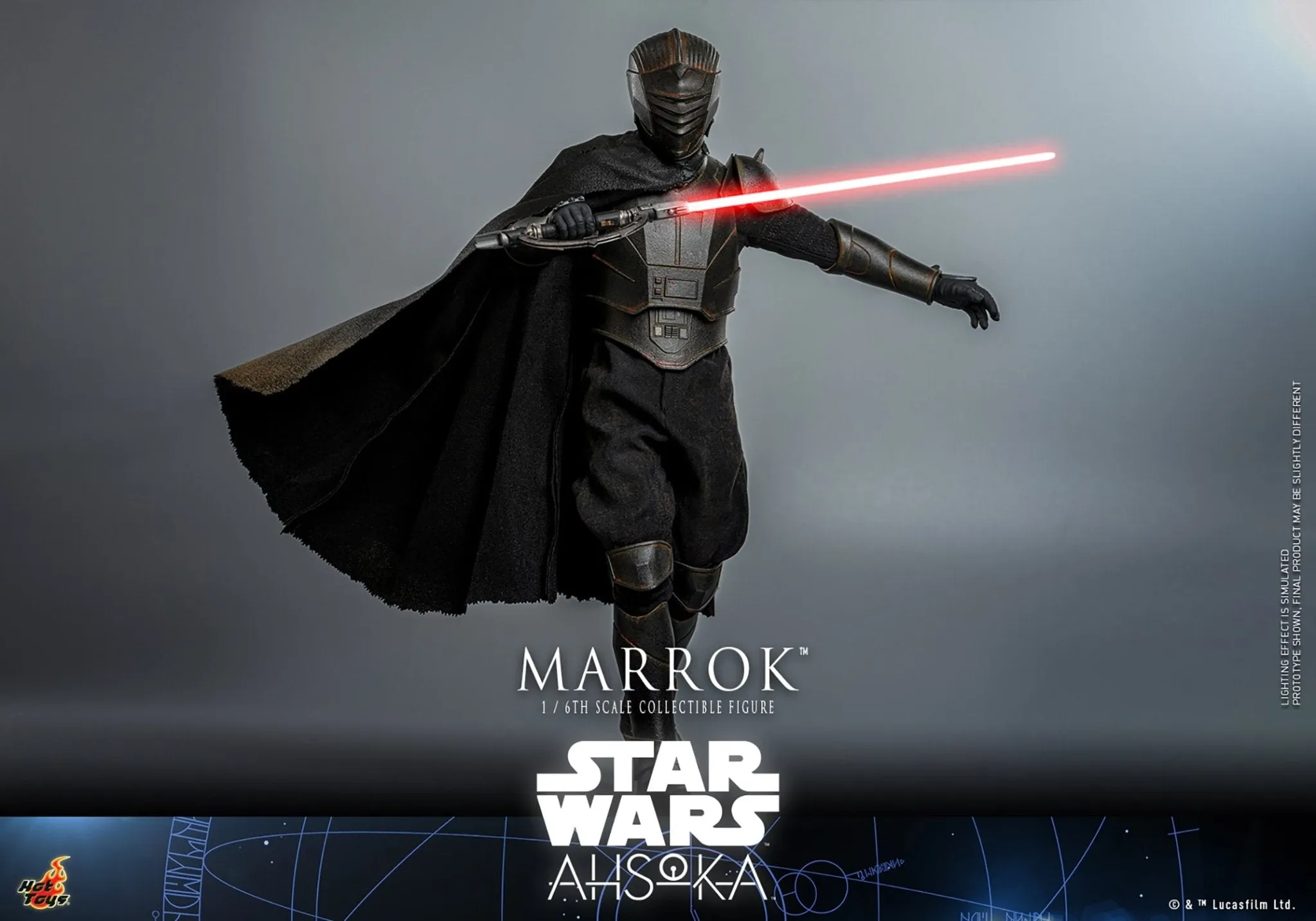 PRE-ORDER: Hot Toys Star Wars Ahsoka Marrok Sixth Scale Figure