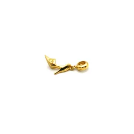 Real Gold Heel Pendant 0591 P 1681