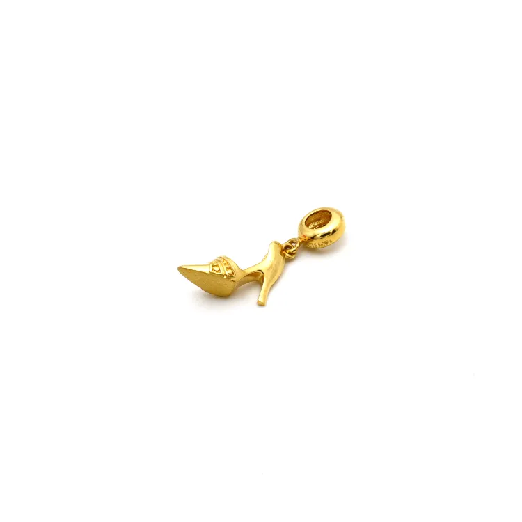 Real Gold Heel Pendant 0591 P 1681