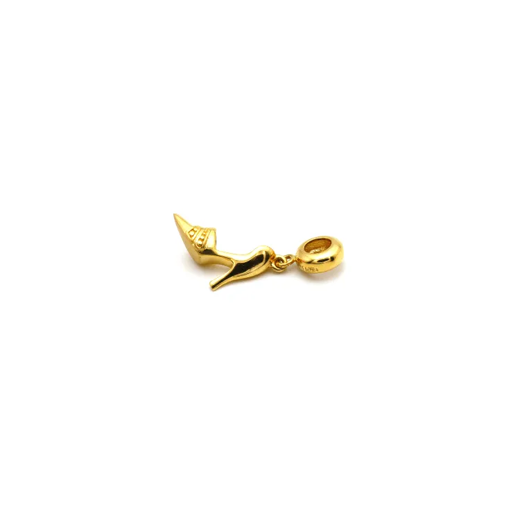 Real Gold Heel Pendant 0591 P 1681