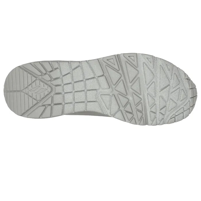 Skechers Uno Stand On air Gray Womens Trainer