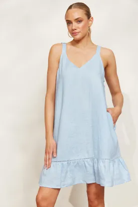 Sojourn Tank Dress - Coast