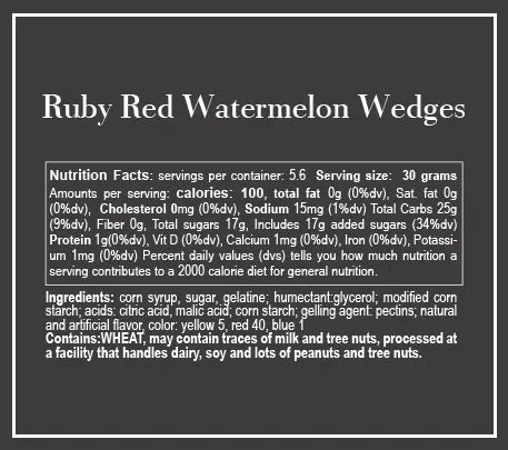 Sweetables | Ruby Red Watermelon Wedges