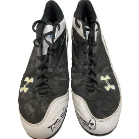 Travis Snider Autographed Game Used Cleats - Player's Closet Project