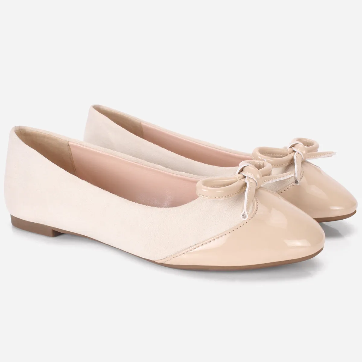 Womens "ERMEN" Rounded Toe Flat Shoes